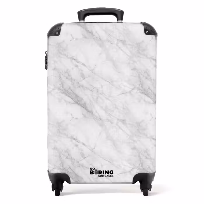 Valise - Classique - Marbre - Gris