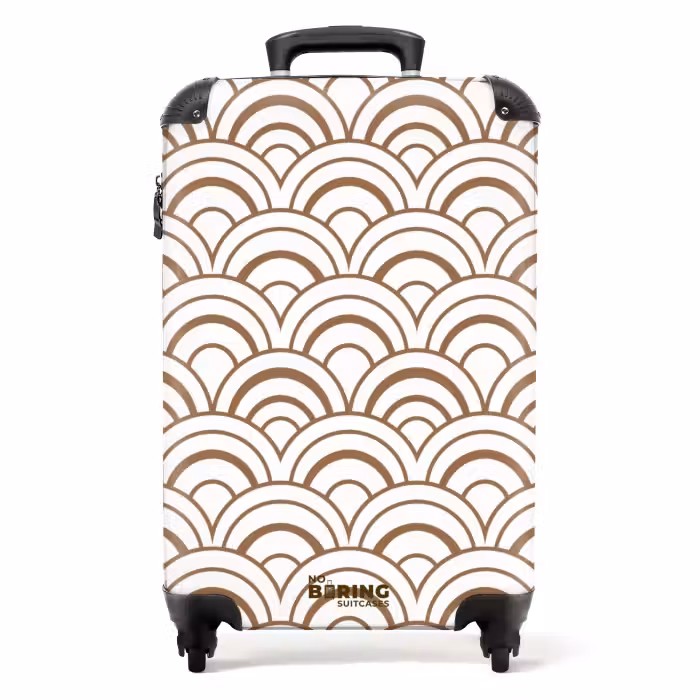 Valise - Classique - Motif - Terracotta
