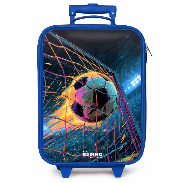 Valise enfant - Néon - Filet - Football - Coloré