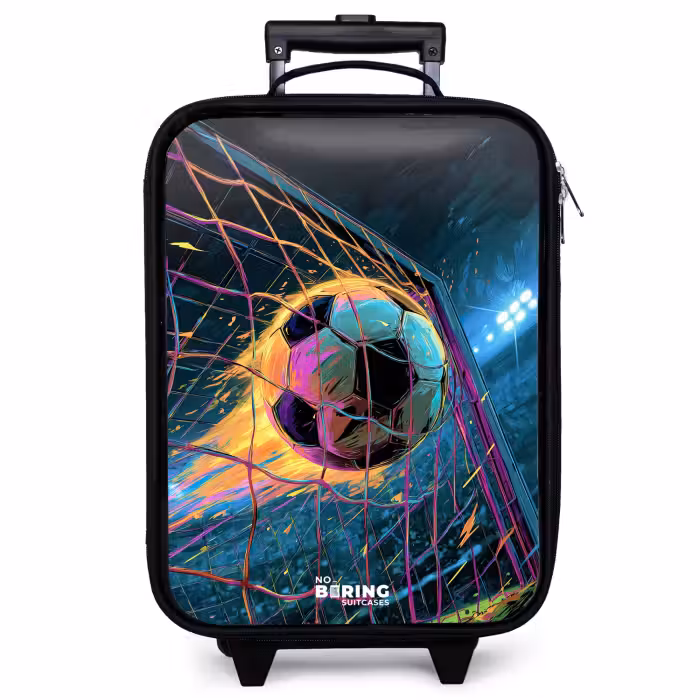 Valise enfant - Néon - Filet - Football - Coloré