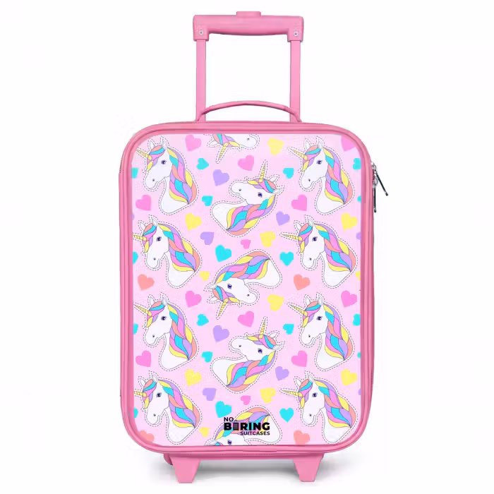 Valise enfant - Rose - Euphorie de la licorne