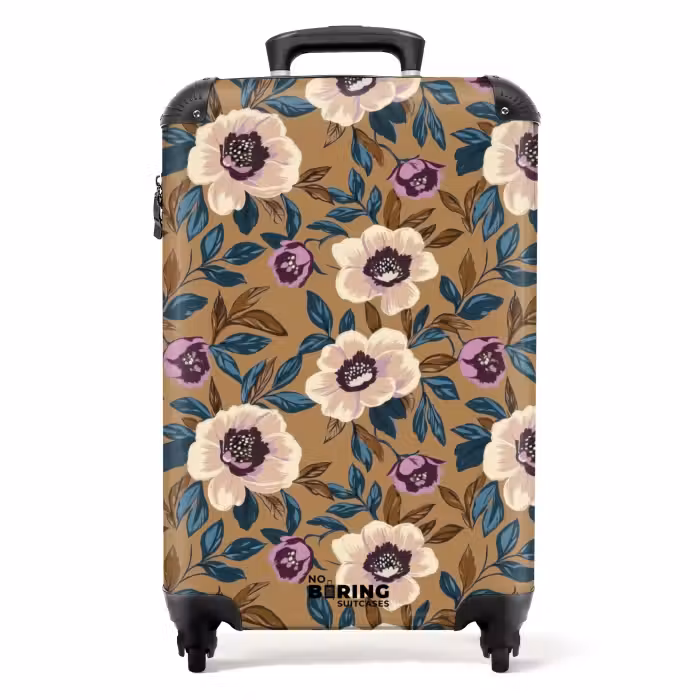 Valise - Floral - Nature morte - Coloré