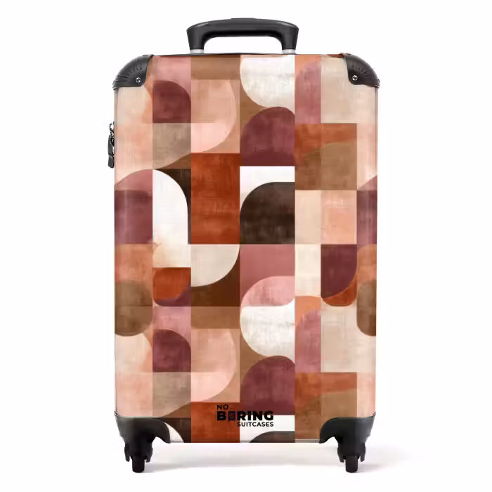 Valise - Géométrie - Moderne - Rétro