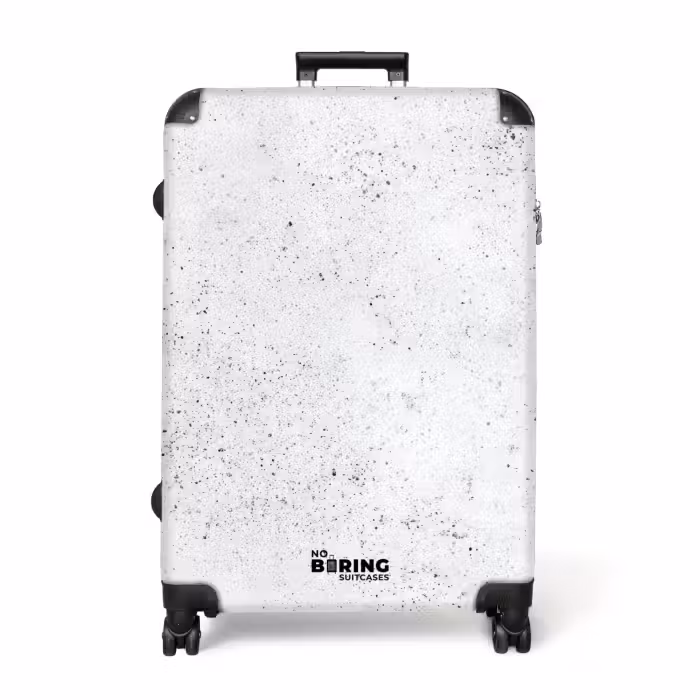 Valise - Gris clair - Structure en béton - Subtil