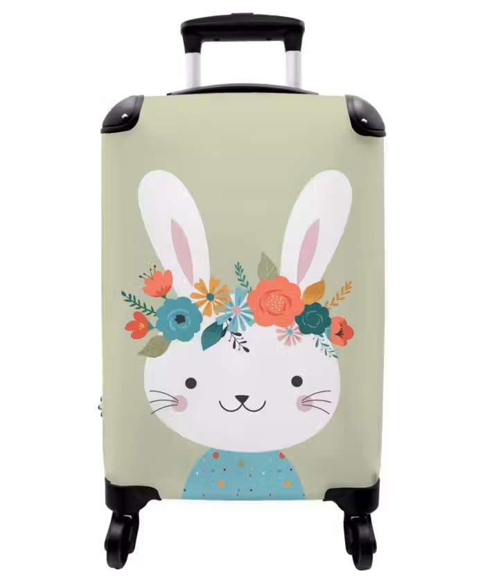 Valise - Lièvre hippie