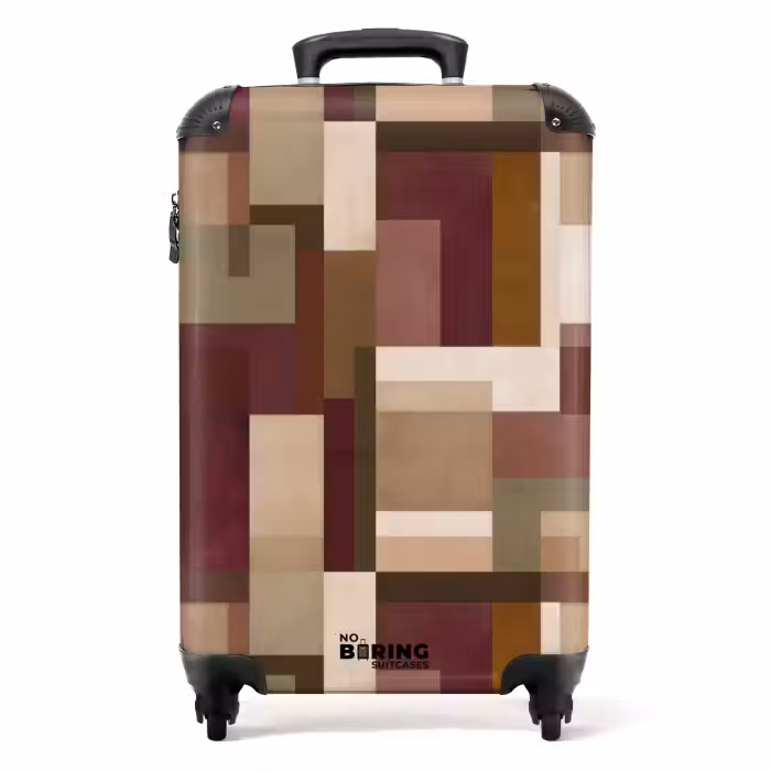 Valise - Moderne - Géométrique - Coloré