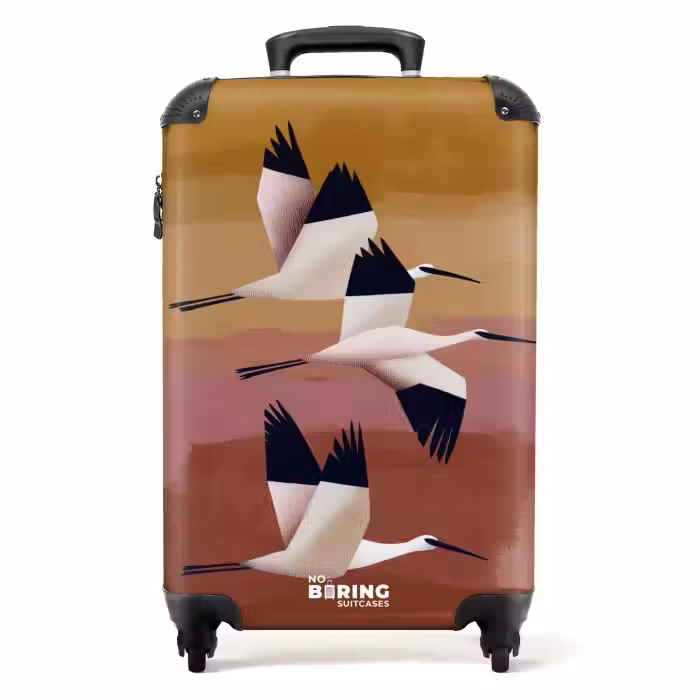 Valise - Oiseaux - Bec - Abstrait