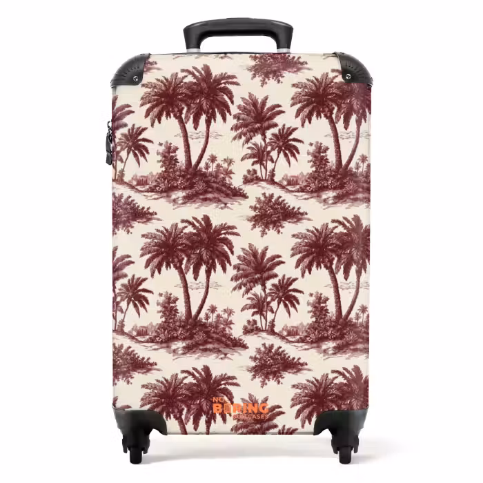 Valise - Tropical - Géométrique - Bourgogne