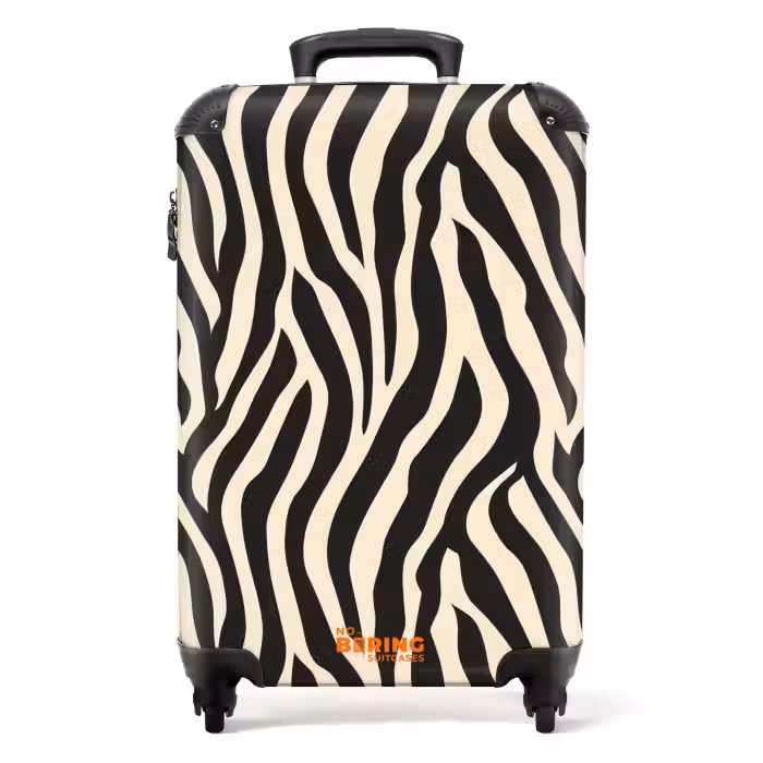 Valise - Zebra - Print - Classic - Black